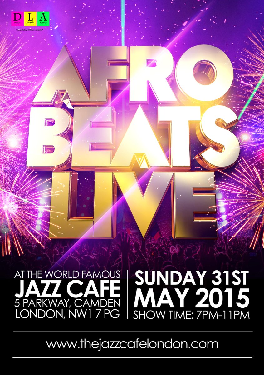 AfrobeatsLive's tweet photo. 📢 BUY TICKETS 4 #AFROBEATSIVE @ JAZZCAFE 31ST MAY http://t.co/xvo3TBOpuf or ☎ 0800 117 7721 Today! http://t.co/oclj0iZrKj @AyshiaArmani
