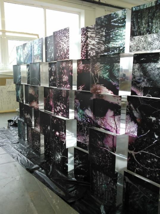 ArtBacchanalia's tweet image. "There is no more of a center to the self than there is to the brain." #neuroscienceart #MAdegreeshow @artsciencecsm