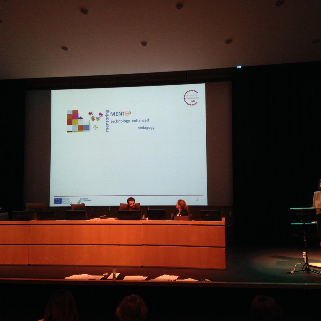bohape's tweet image. Mentoring technology enhanced pedagogy = Mentep #CCLproject #eu_schoolnet
