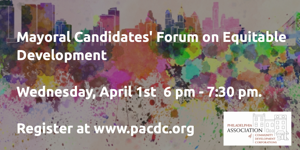 EquitablePhilly's tweet image. One week from today! A few seats are still available, register at bit.ly/1HKq1YQ #NextMayorPHL