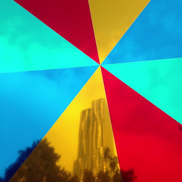 Happy Birthday, Daniel Buren! Thanks for all of the color you bring to the world.  