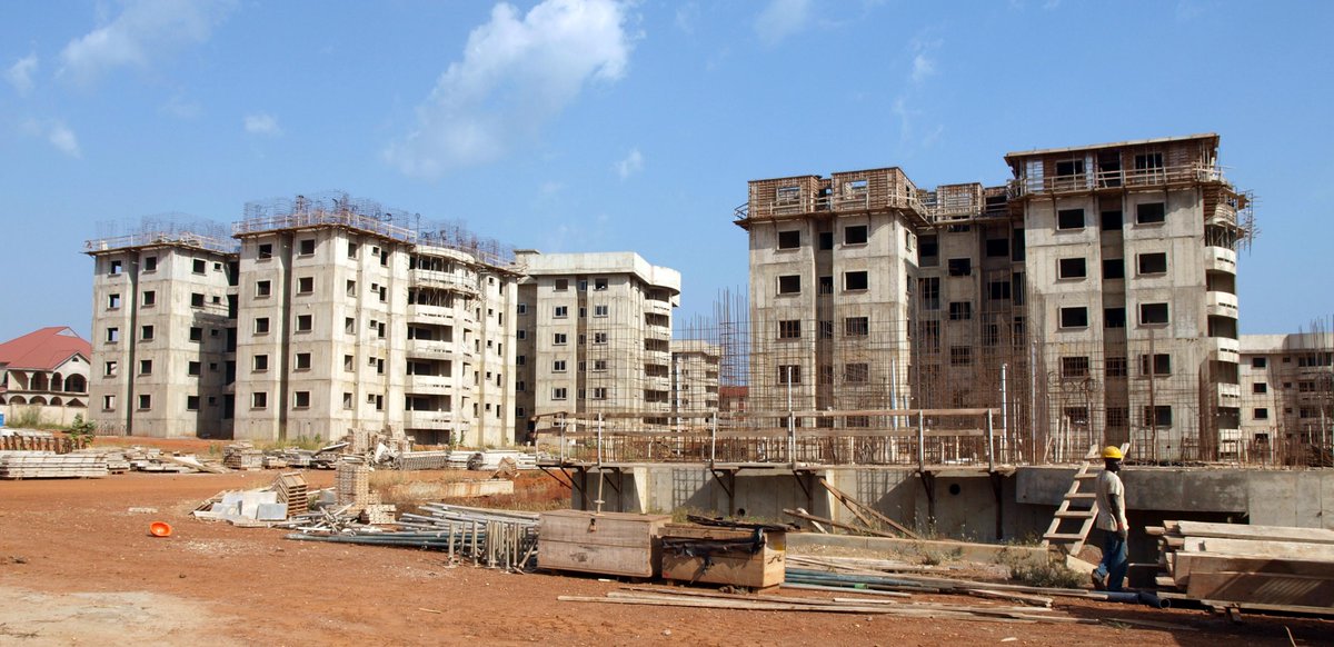 Formwork's tweet photo. #Concrete #construction in #Ghana using #WallTies aluminum #formwork 
Concrete Form info. at http://t.co/0COkDVtKsI http://t.co/DUfKAtRa3u