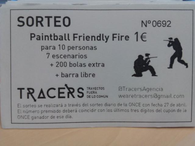 ¡¡Sorteamos #paintball  para grupos de 10 personas con 7 escenarios, barra libre, y +200 bolas extra!! Sólo 1€ ;)