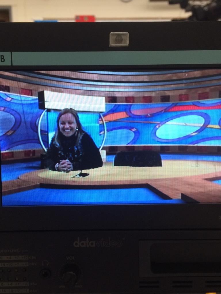 amozena's tweet photo. WTV now has green screen capability!!! Thx McGraw Hill! Thx @stannerl for helping set up! #gwmspride http://t.co/Dlt1qBHqnt