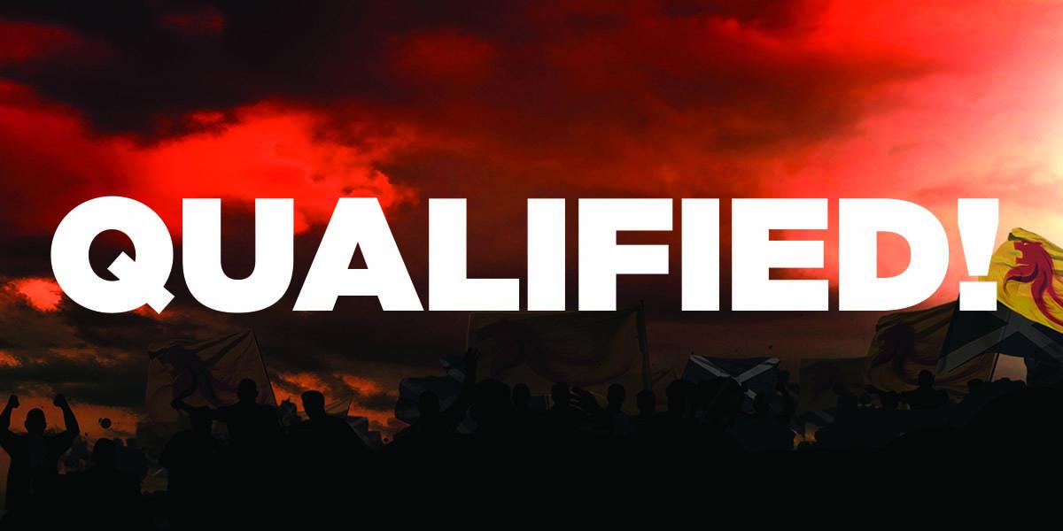 ScottishFA's tweet photo. QUALIFIED! | Scotland U17s have qualified for this summer's European Championships in Bulgaria! #WeAreScotland http://t.co/2zkSq4ogrE