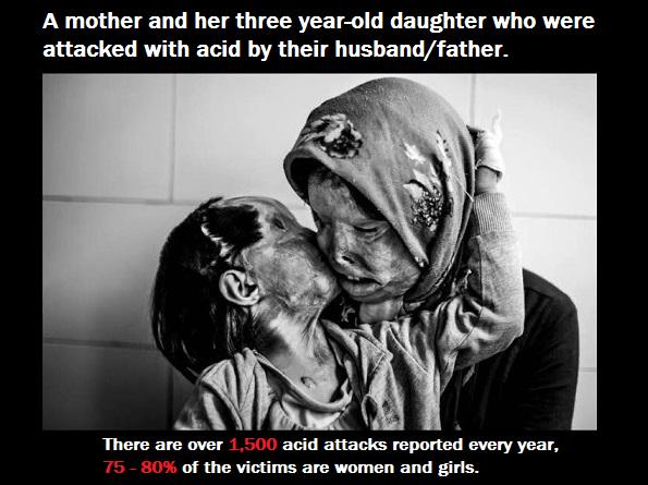 Heartbreaking, but absolute proof love survives the worst terror. Faces of courage fighting Violence Against Women.