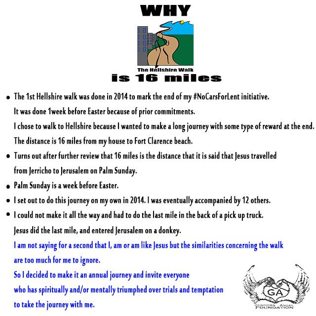 GAFjam's tweet photo. Why #HellshireWalk2015 is 16 miles long. http://t.co/q7JNl7vtpZ