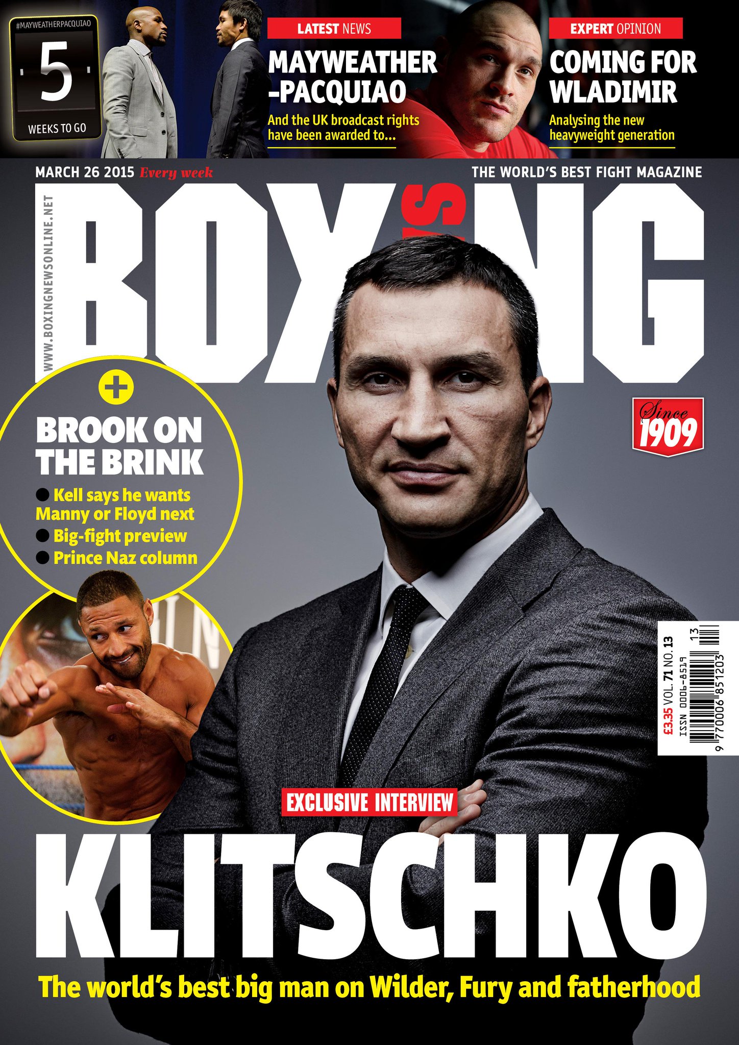 Happy birthday Wladimir Celebrate by reading the big feature in 