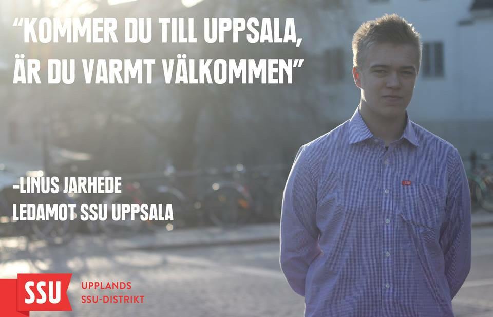 SSUppsala's tweet photo. NEJ till förslagen från S i Danmark. Vi står alltid upp internationell solidaritet och asylrätt, oavsett! 🌹#ssu2015 http://t.co/17txx2nzpp