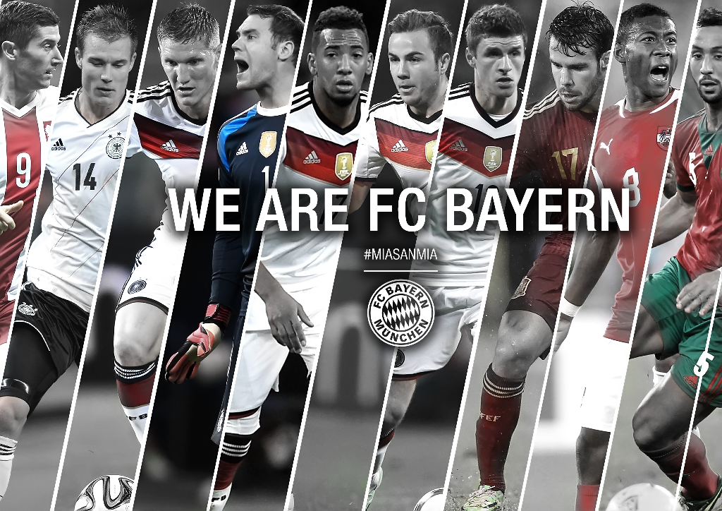 Viel Erfolg mit euren Nationalteams und bleibt gesund, Jungs! #MiaSanMia #GERAUS