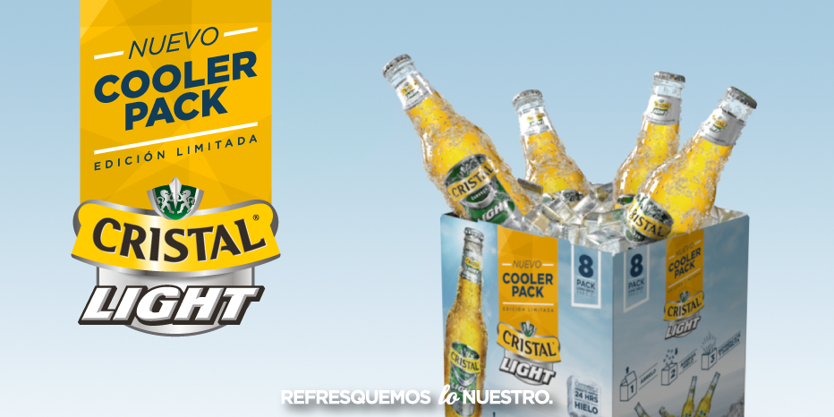 CristalLightCL's tweet photo. Hay cosas que no pueden esperar: Ve por tu Cooler Pack Cristal Light y mantén tus cervezas heladas donde tú quieras. http://t.co/PNruIVoL7X