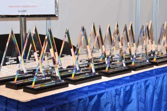 Vision_Systems's tweet image. Congratulations to @icrontech for winning a 2015 Innovators Award @AutomateShow #VSDatAutomate #Automate2015