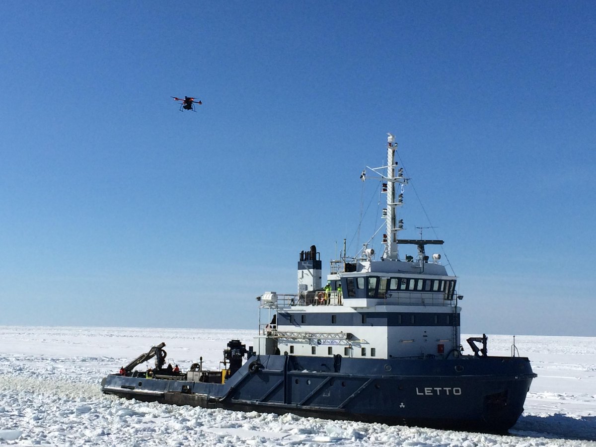 Looks like there'll be footage to add to the film (including from this drone) from taking part in KEMI 2015 exercise.