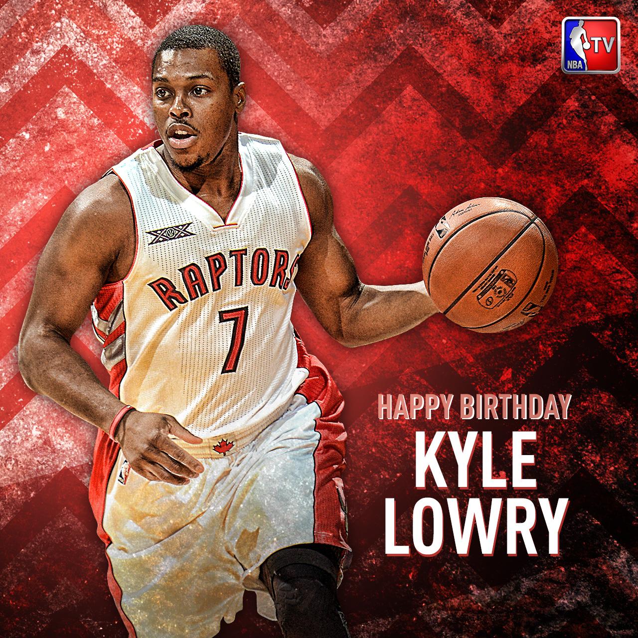 Happy Birthday Kyle Lowry! 
