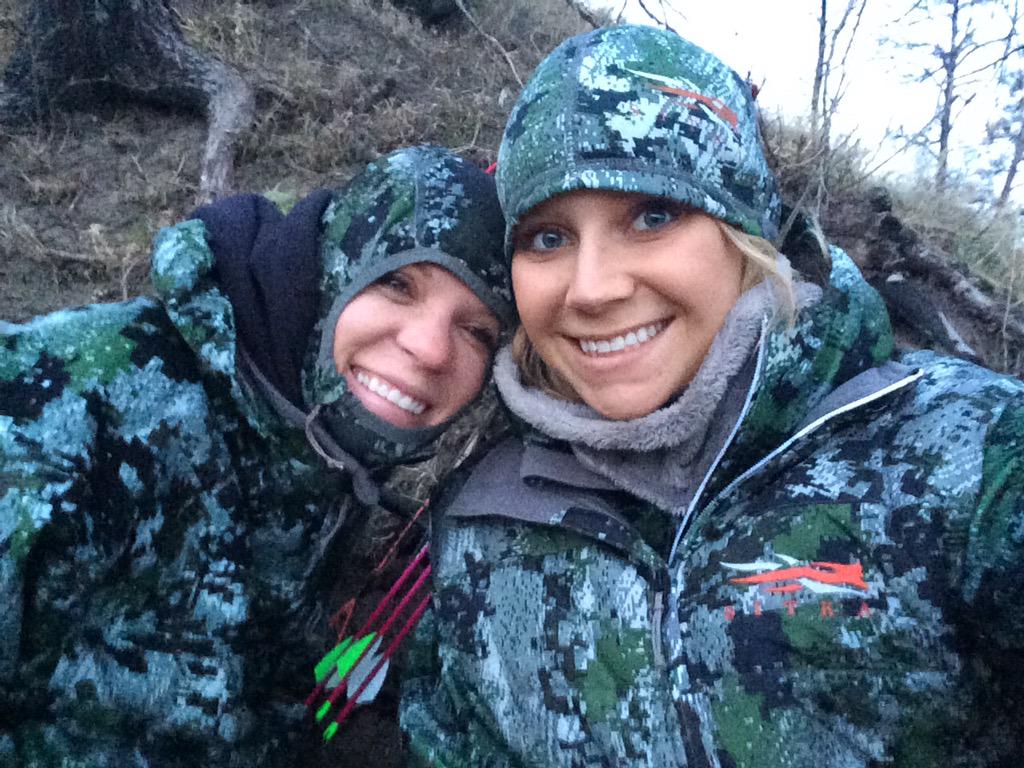 DressedToKillTV's tweet photo. Tammi &amp; Alex are in NE chasing merriams! Hopefully tonight they can get a couple birds on the ground. http://t.co/X34FSEFZ1C