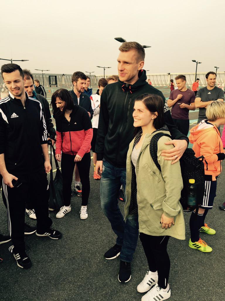 Thanks <a href="/adidas/">adidas</a> for a nice welcome at the World of Sports today. Again very much impressed by the brand and the people