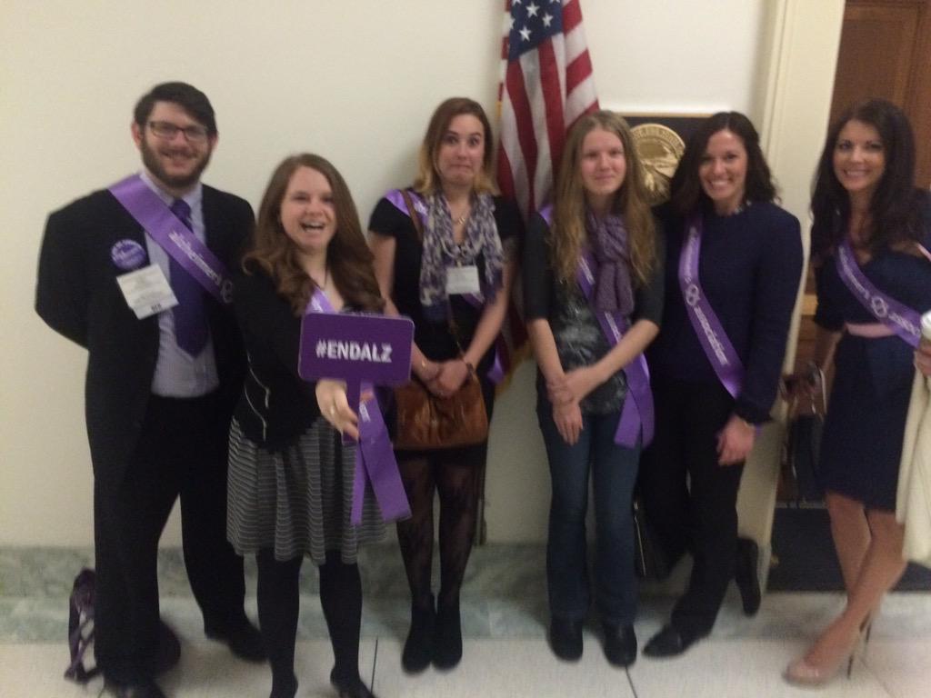 MN <a href="/AlzYoungChamps/">ALZ Young Champions</a> lobbying Congress for dedicated Alzheimer's funding! #EndAlz