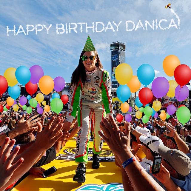  Comment and wish a big happy birthday to Danica Patrick ( by nascar 
