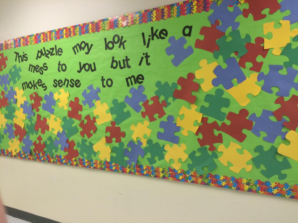 ASheehan12's tweet photo. Autism bulletin board showcase@BA #makessensetome #raiseawareness @NeelDesaiBA @ramorales @jerryjellig @AKipnessPsyD http://t.co/9fmTD4gNvy