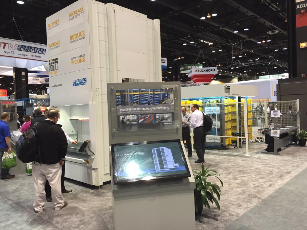 ModulaUS's tweet image. RT @OutsourceEquip &quot;Last day to see @ModulaUS in action at #ProMat2015 http://t.co/lvFCvQapDx&quot;