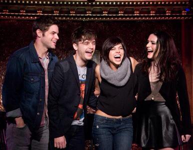 CarrieManolakcs's tweet photo. #throwback to Hit List. @JeremyMJordcn @GottaBAndy @StarringKrysta http://t.co/N0IwakR8U4