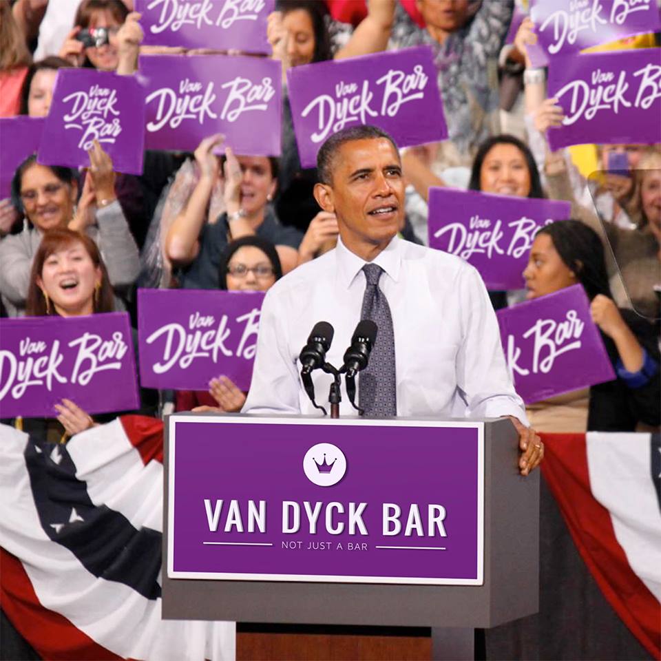 Support your local!! Vote <a href="/VANDYCKBAR/">VAN DYCK BAR</a> for the NightLife awards... Go to stemenwin.nl and vote!!