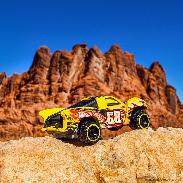 King of the desert. #ValleyOfFire #HappyHumpDay #BajaTruck #HotWheels #OffRoad