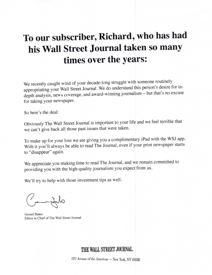 Gerard Baker tweet media