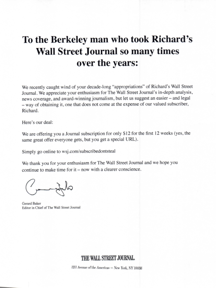 Gerard Baker tweet media