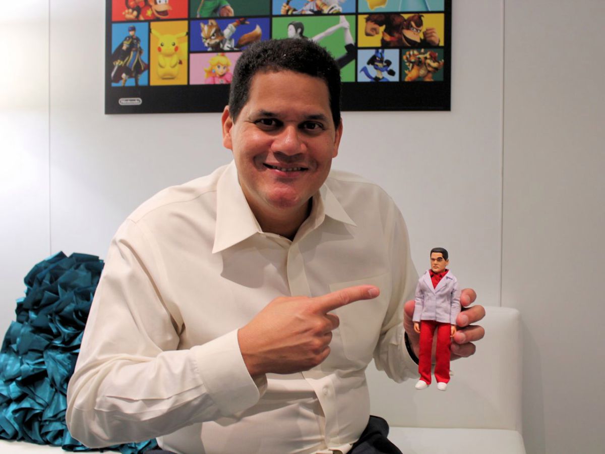 Happy 54th birthday to Reggie Fils-Aimé. 50 years older than the 3DS yet still going strong! :) 