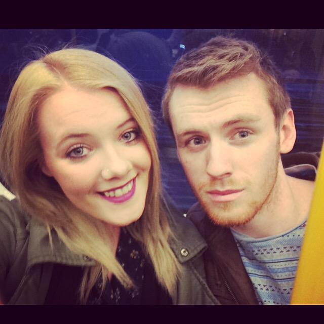 CharlotteY0ung's tweet photo. On the way to watch @charliejade31 in her showcase #supportivefriends #RAMShowcase #TubeSelfie @kevinfagan1993 🙊 http://t.co/to8aiAsvMF