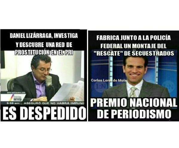 MaALoC7's tweet photo. @CarlosLoret , para que sepas lo que es hacer periodismo, no lamer huevos... "@Revolucion3_0: http://t.co/e3YUoFHxTm”
#EndefensadeAristegui