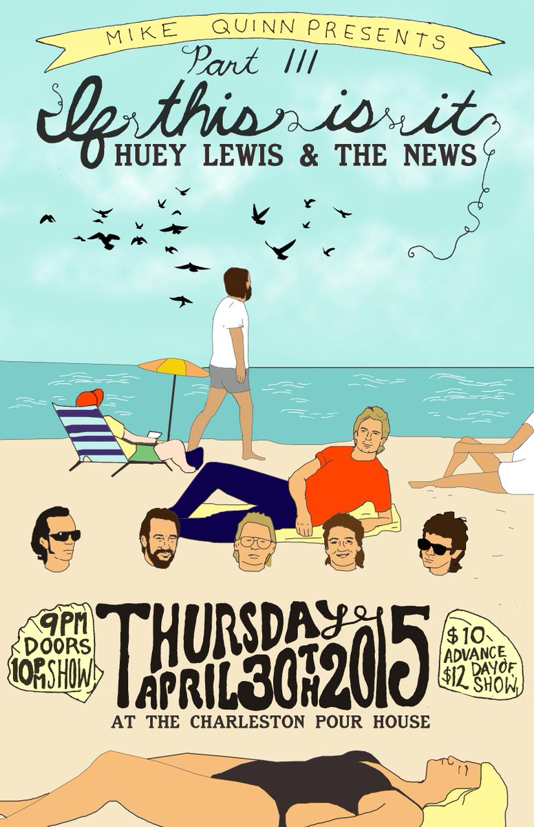 ✰✰TONIGHT :: <a href="/mikeandhorn/">Michael Quinn</a> presents If This Is It Part III: Huey Lewis &amp; The News Tribute :: 9pm doors, 10pm show