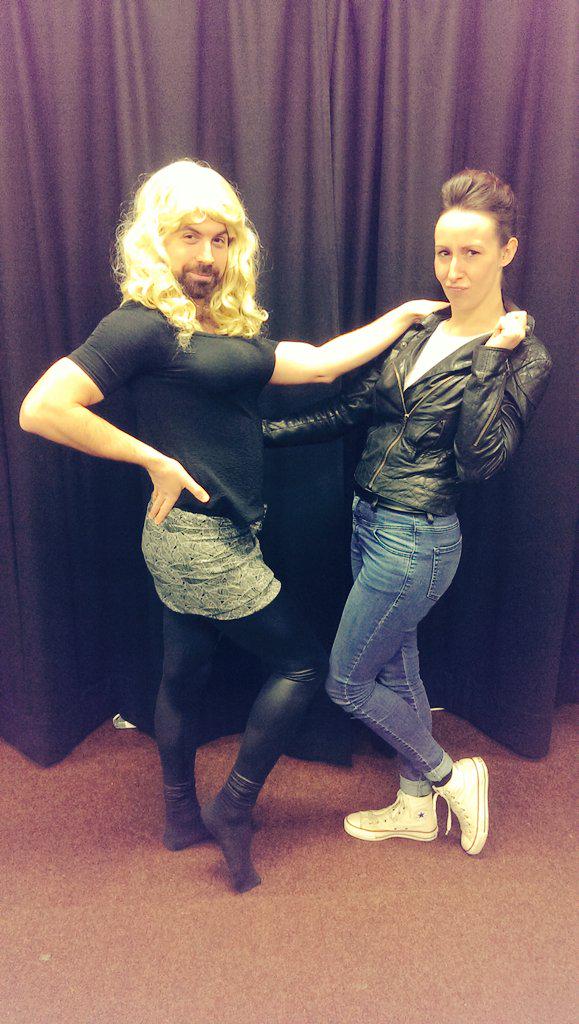 Next stop show week... Understudies at the ready.