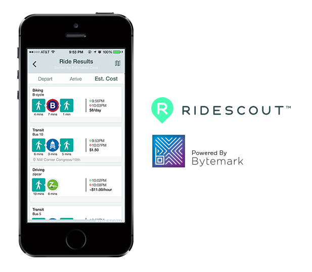 nickihm's tweet photo. Partners at @SXSW!: @BytemarkInc and @RideScout speak with Bloomberg about their integration https://t.co/KrJKLSMCBa http://t.co/V0575txHaQ