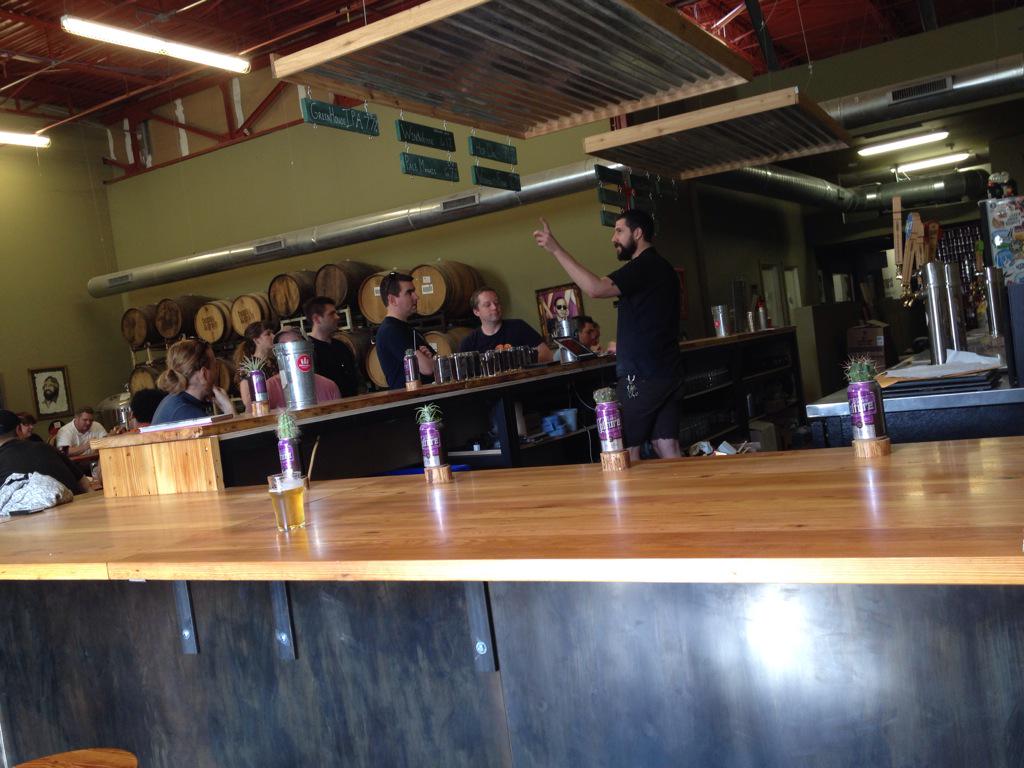 AustinBeerGuide's tweet photo. Checkin' out the new @hopsandgrain tap room bar. Y'all so fancy. http://t.co/ClDbC0ywGA
