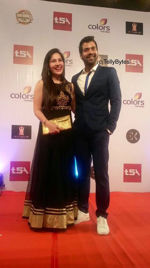 KanchiFC's tweet photo. @KANCHIKAUL &amp; @SHABIRAHLUWALIA at TSA red carpet! http://t.co/jvYEgDCute