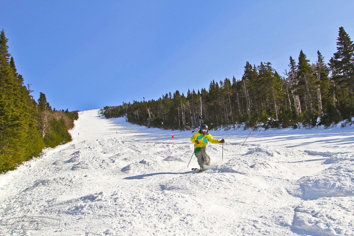SaddlebackMaine's tweet photo. Tightline bumps! Get ready for the weekend! #moguls #sun #traillessskied http://t.co/gBrt8RmYVZ