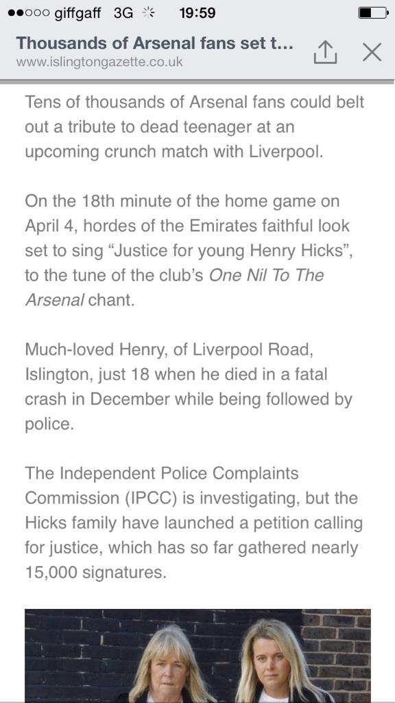 Justiceforhenxx's tweet photo. #JusticeForHenryHicks http://t.co/qxGvbWvodq