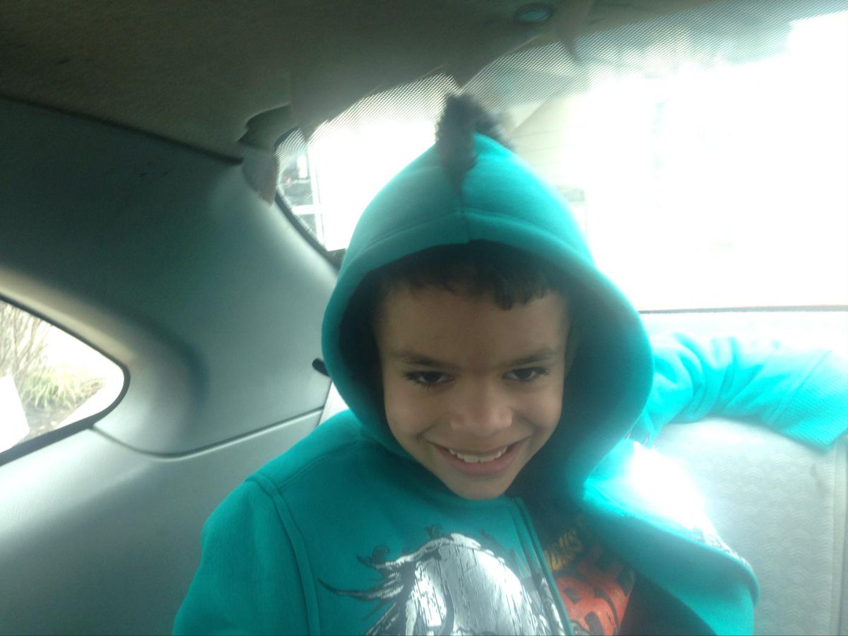 thejohnnyblast's tweet image. Check out Tyrin's new "do" #MohawkWarrior #Hairdo  #CutestKidEver #myboy