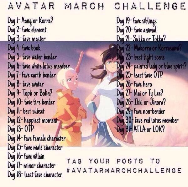 TWolff123's tweet photo. #AvatarMarchChallenge Day 13 OTP http://t.co/Fe8TR2Oc31