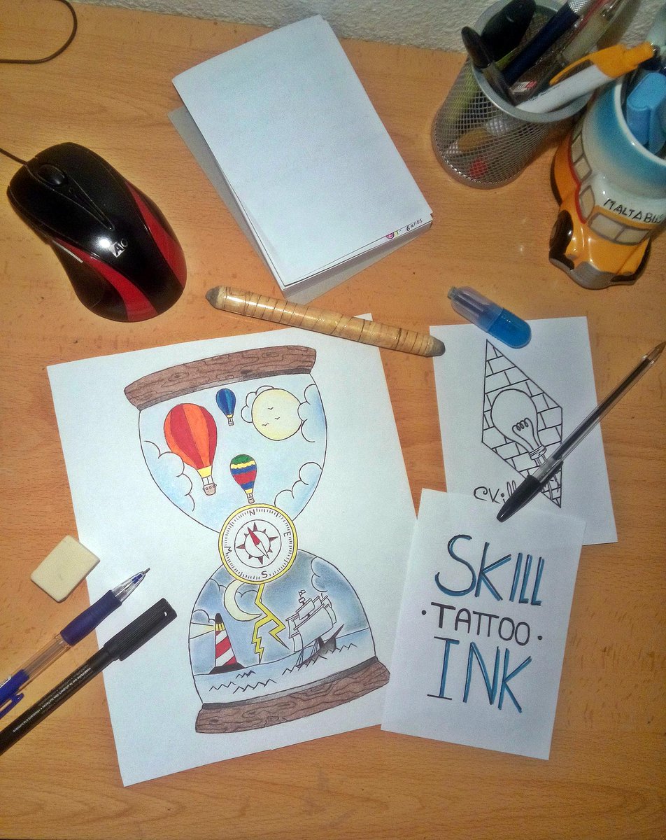 Skilltattooink's tweet photo. Empezamos con ganas!! http://t.co/YBioq9LPgn