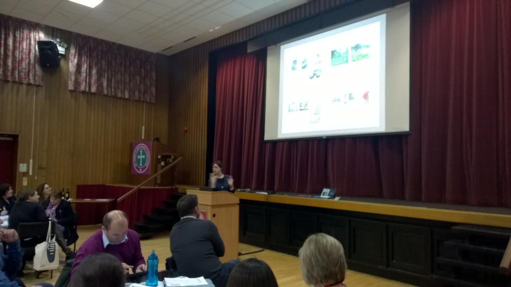 TMBelfast's tweet photo. Kierna Corr presenting on collaborative ebooks for early years and foundation pupils.. #tmbelfast15 http://t.co/Gtj5mUWy7I
