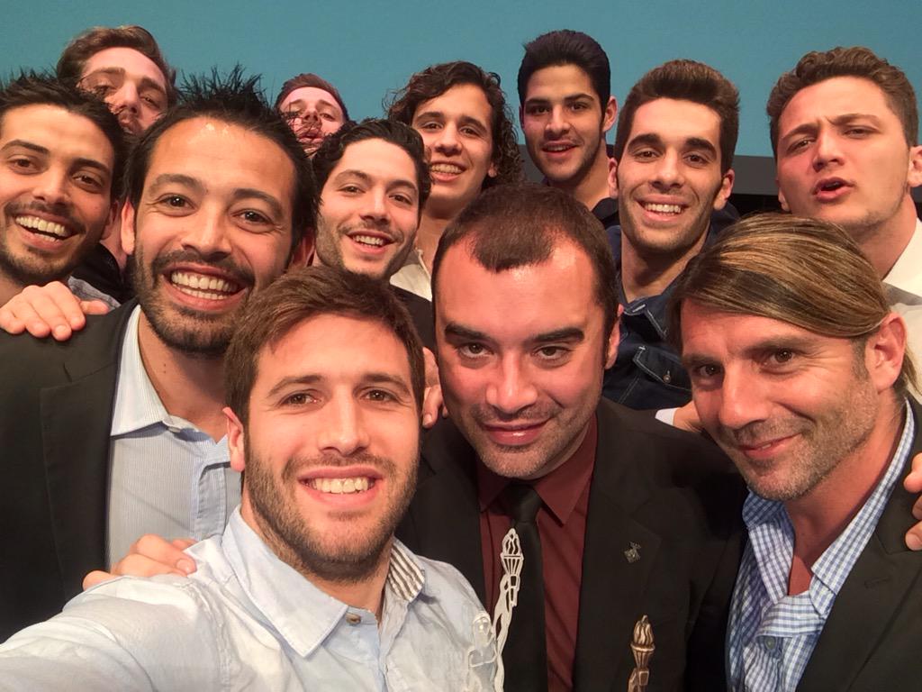 Gran nit de l'esportista!! Millor equip de l'any!💪 <a href="/jordi_ballart/">Jordi Ballart Pastor</a> <a href="/wpterrassa/">CN Terrassa WP</a> <a href="/CanalTerrassa/">Canal Terrassa</a> <a href="/EsportsTRS/">TRS Esports</a>
