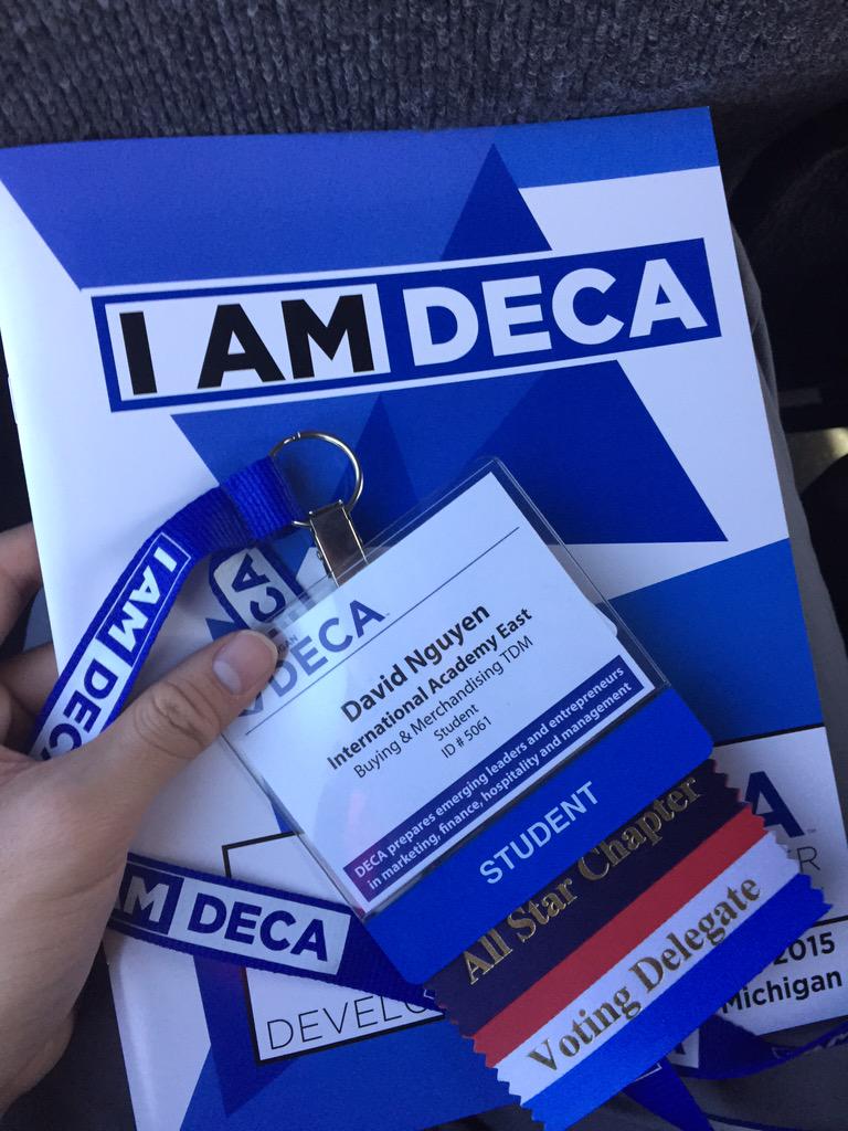 TheDavidNguyen's tweet photo. Michigan DECA States! #MIDECA #VotingDelegate #IAmDECA http://t.co/DqXFsF1C9j