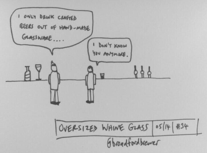 <a href="/twattybeer/">@twattybeer ™</a> how does this work? either this or any glass snobbery related doodle would be great thanks! #rednoseday