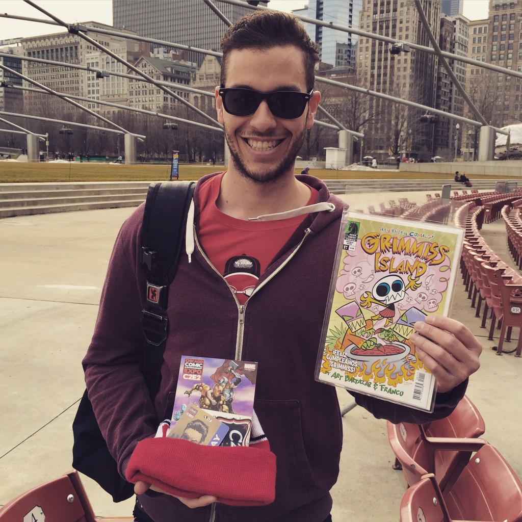 dadEnough's tweet image. Sweet. RT @c2e2: Our next winner scored #C2E2 swag and comic from 2015 guests @artbaltazar &amp;amp; @awyeahfranco!