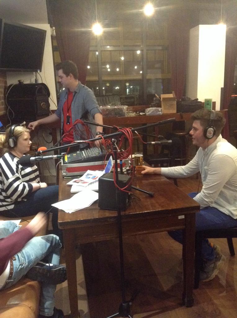 CSRfm's tweet photo. Your new @christchurchsu President Matt Wynn live on http://t.co/sfjuvtFMnf #ccvotes http://t.co/vmQEa9nG8C