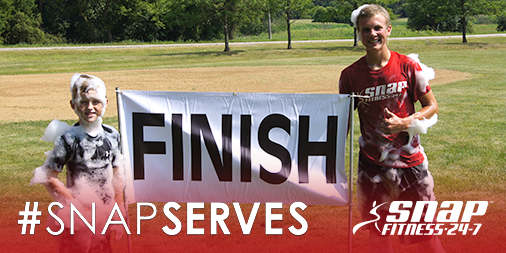 snapfitness's tweet photo. We’re proud to see Snap Fitness Lindenhurst represent #SnapServes in a local mud run and get squeaky clean after! http://t.co/CnzjSpUdVv