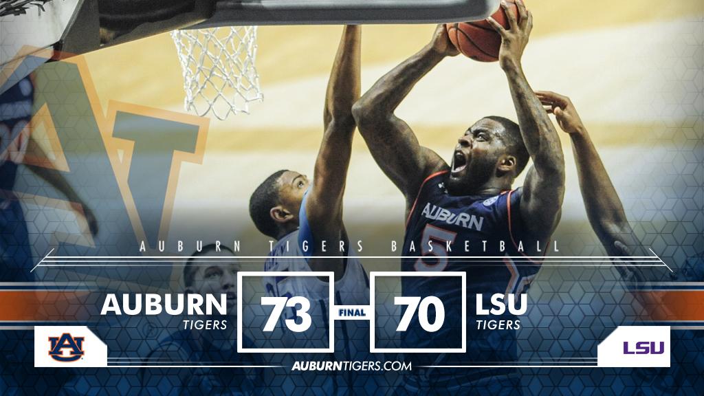 AuburnMBB's tweet photo. SEE YOU TOMORROW! #AUBURN WINS!! http://t.co/yzqPaAtVEf